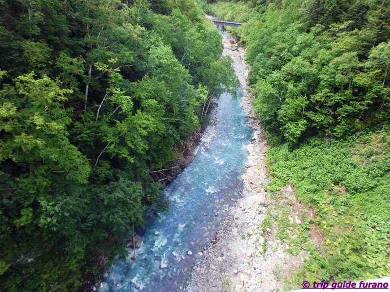 美瑛　ふらの　白ひげの滝　6月　きれい