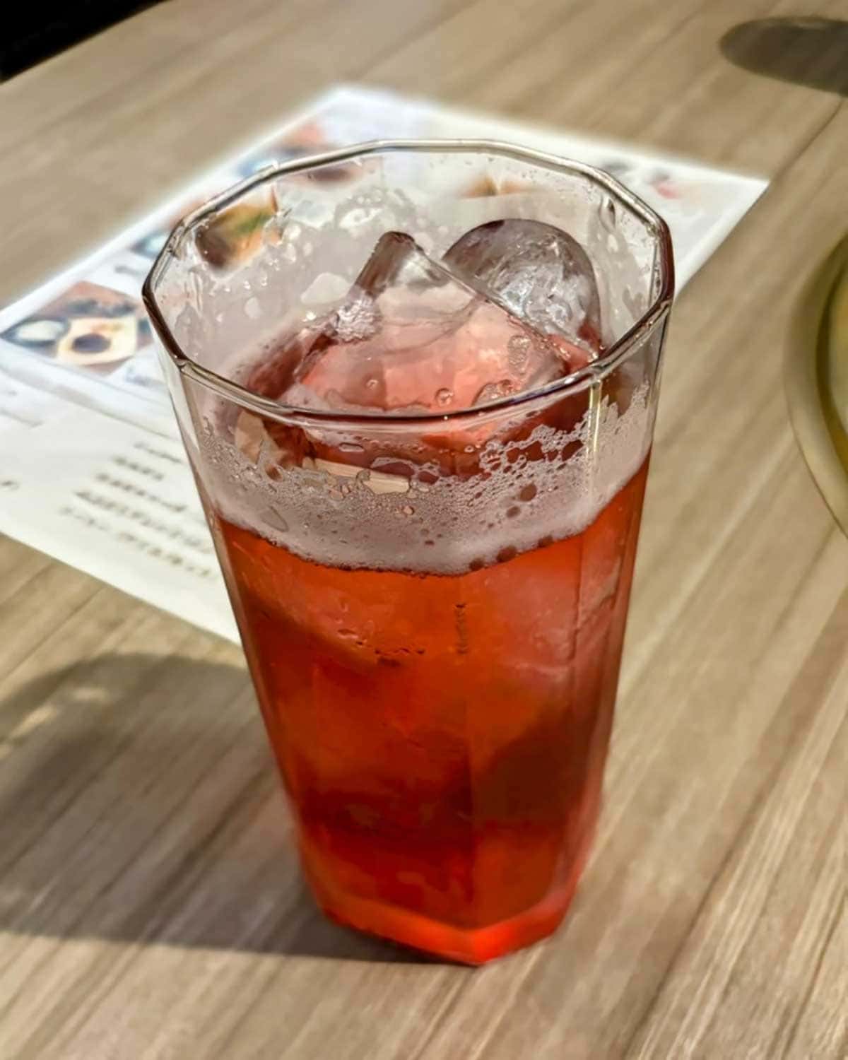 忍火の山葡萄ソーダ
