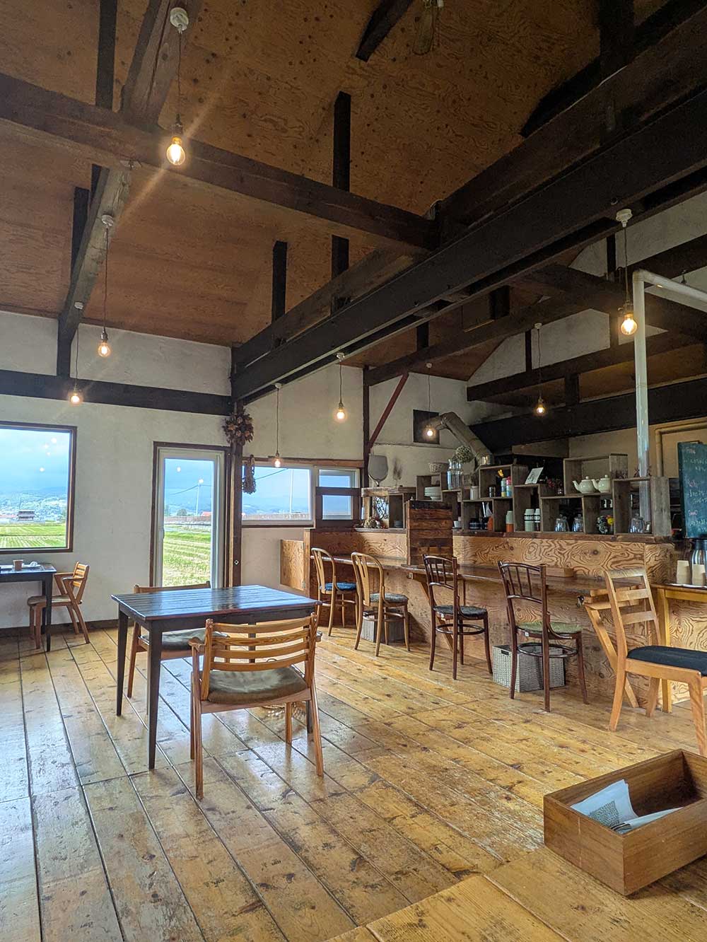 Cafeてくりの店内