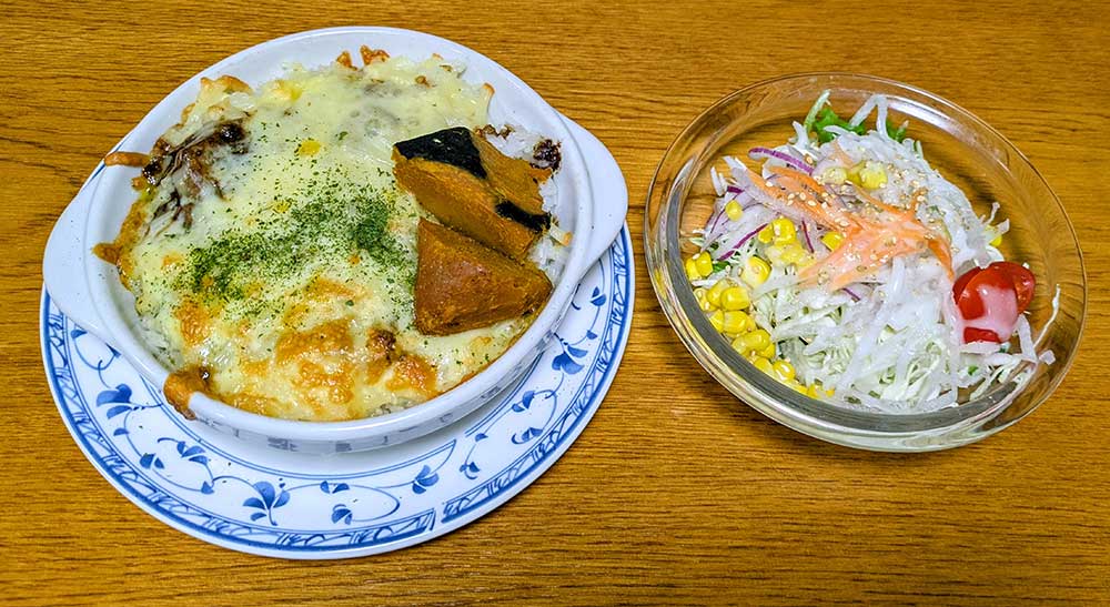 焼きチーズカレー